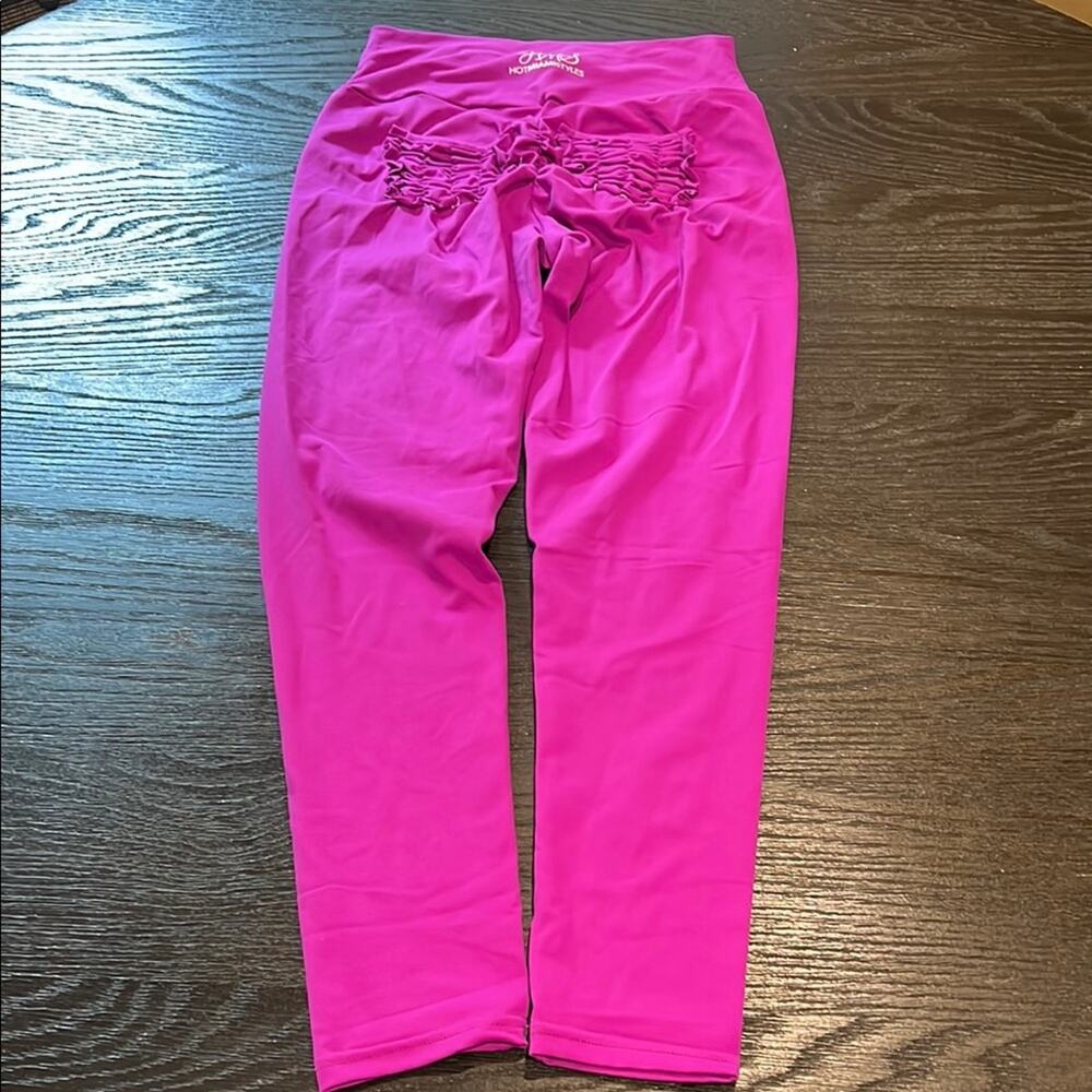 Hot Miami Styles Pink Leggings for Effortless Elegance